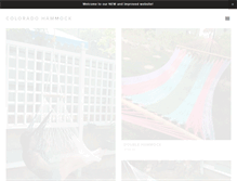 Tablet Screenshot of coloradohammock.com